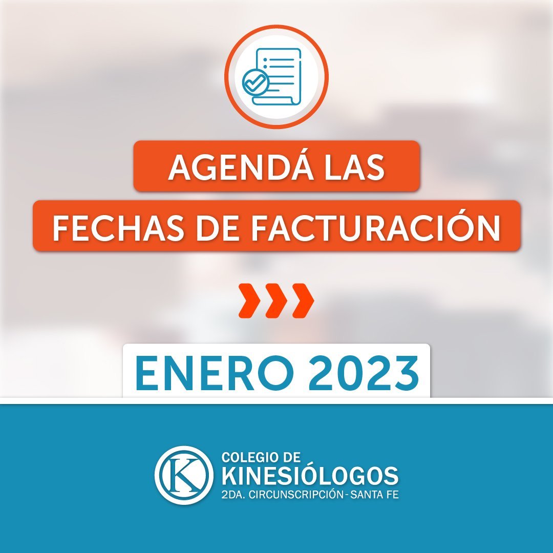 Entrega de facturación Enero