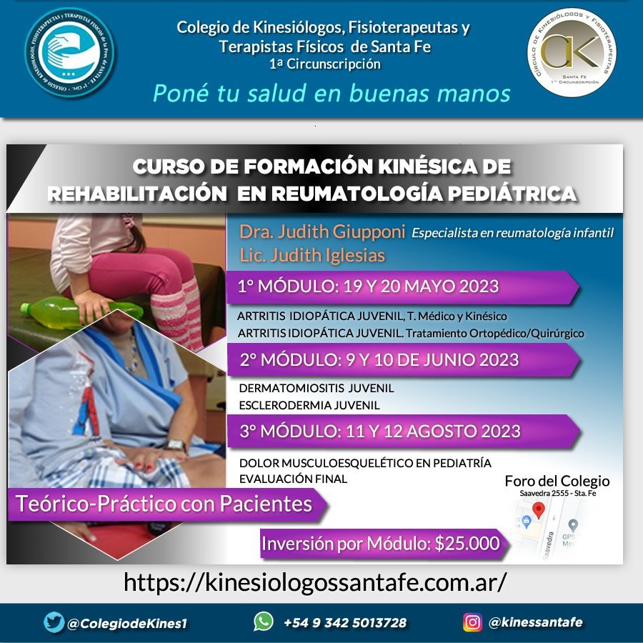Curso de formación kinésica