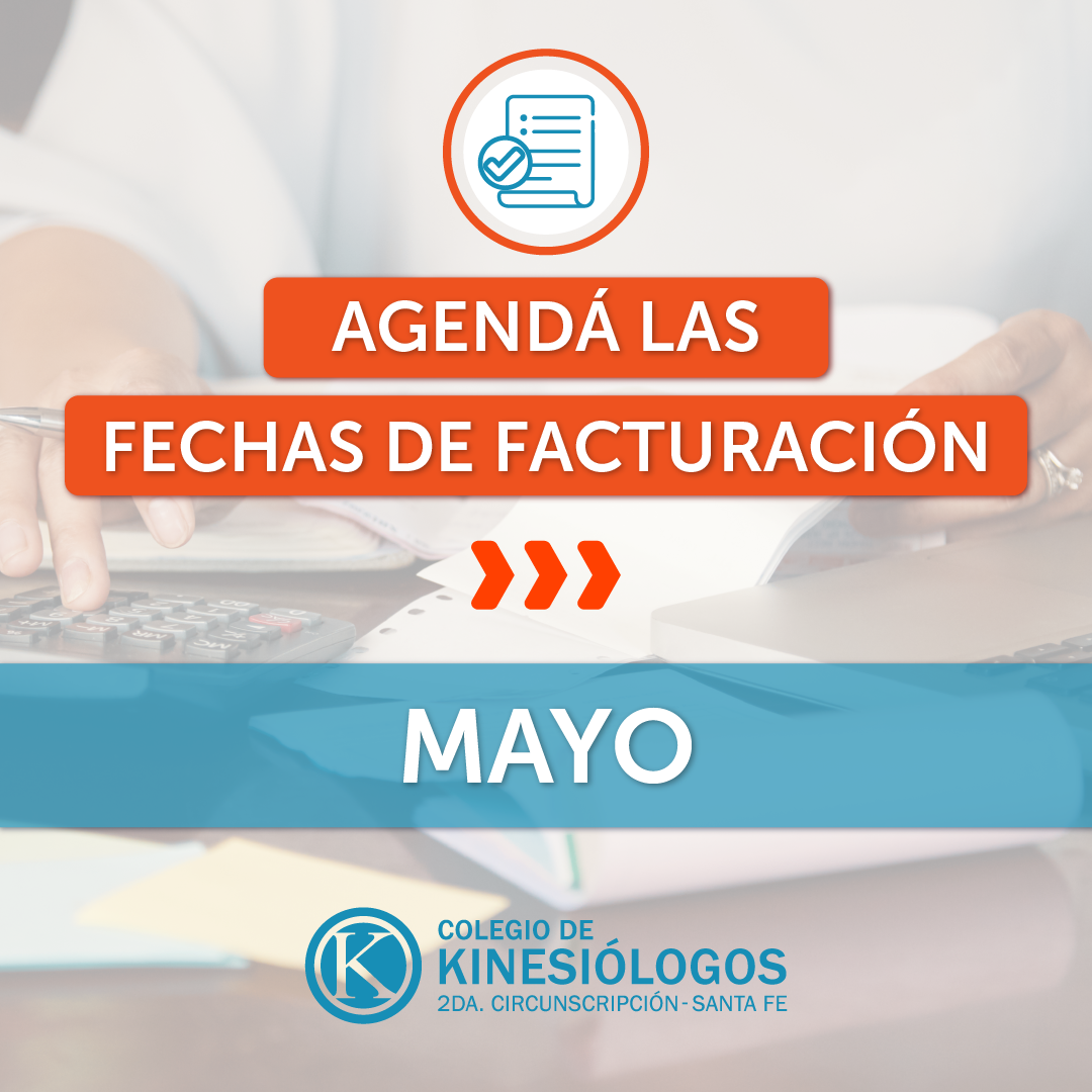Entrega de facturación Mayo