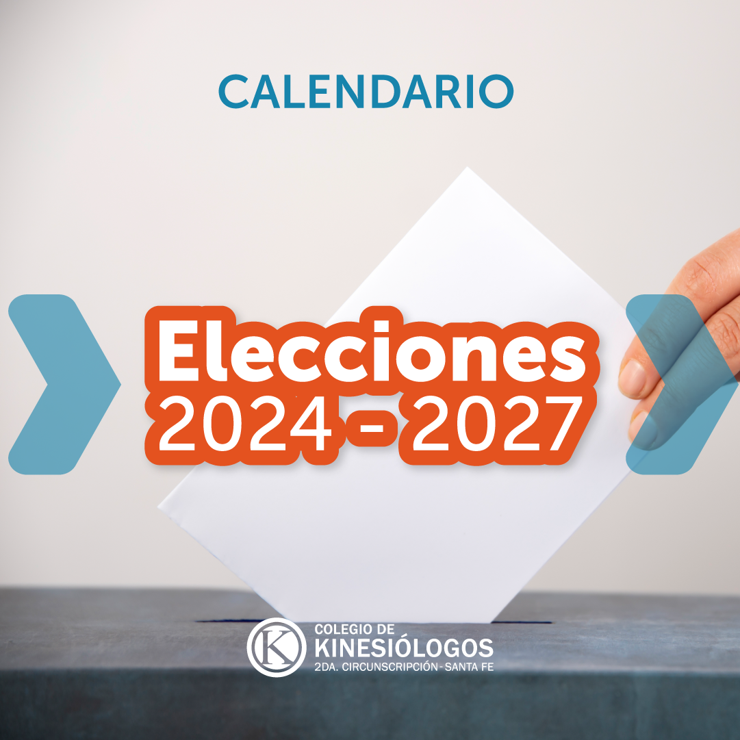 Calendario Elecciones 2024-2027