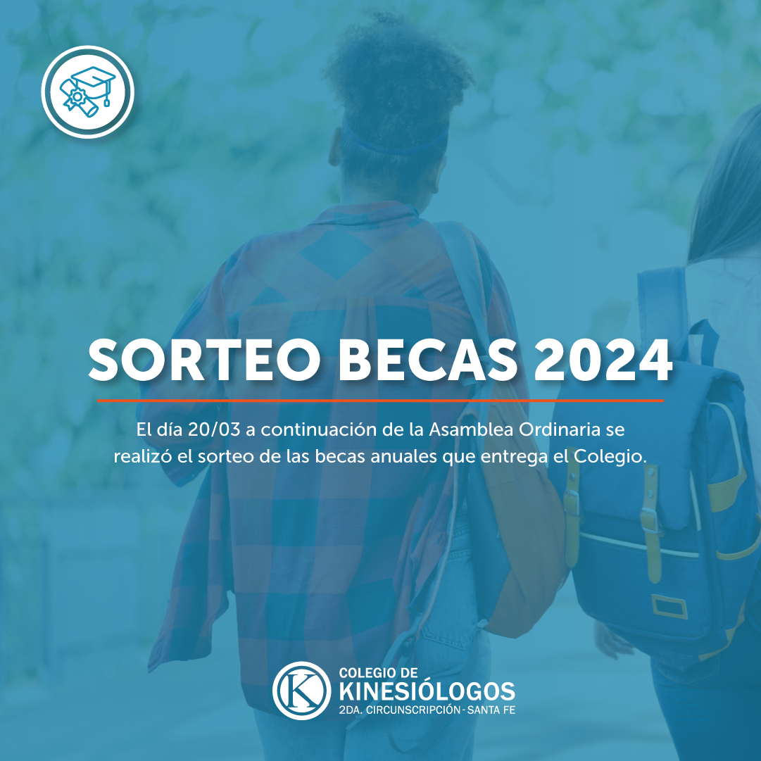 Sorteo Becas 2024