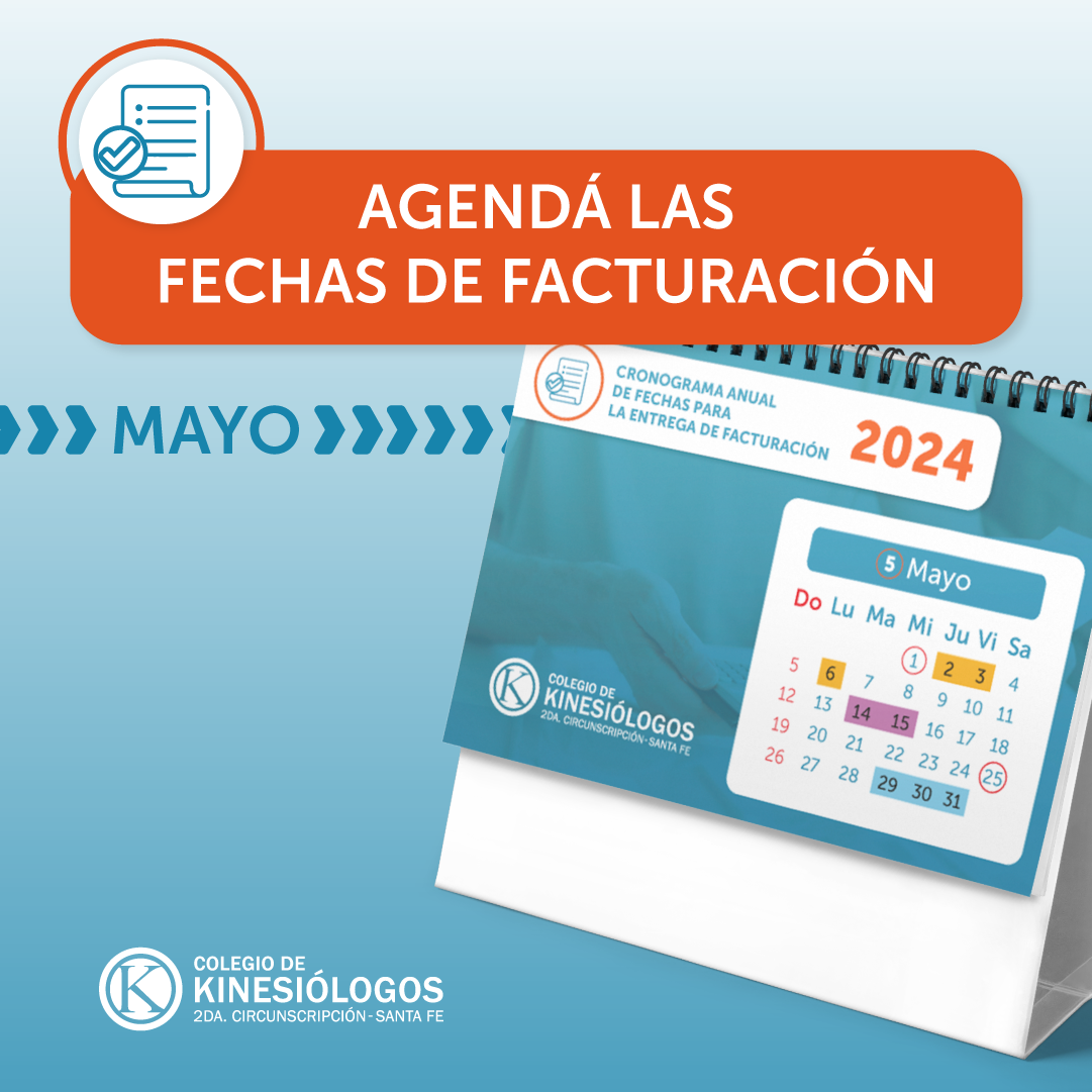 Entrega de facturación mayo