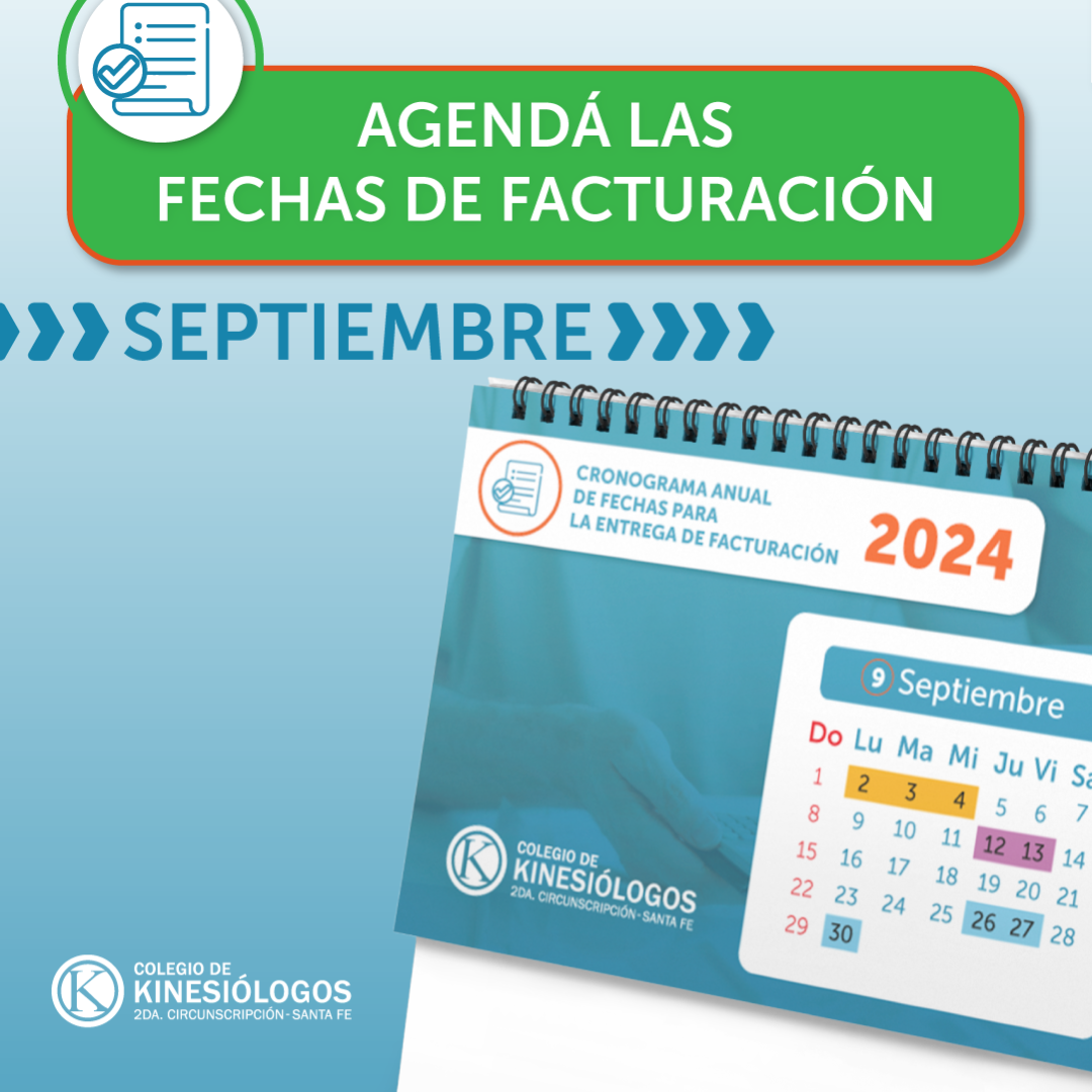 Entrega de facturación septiembre