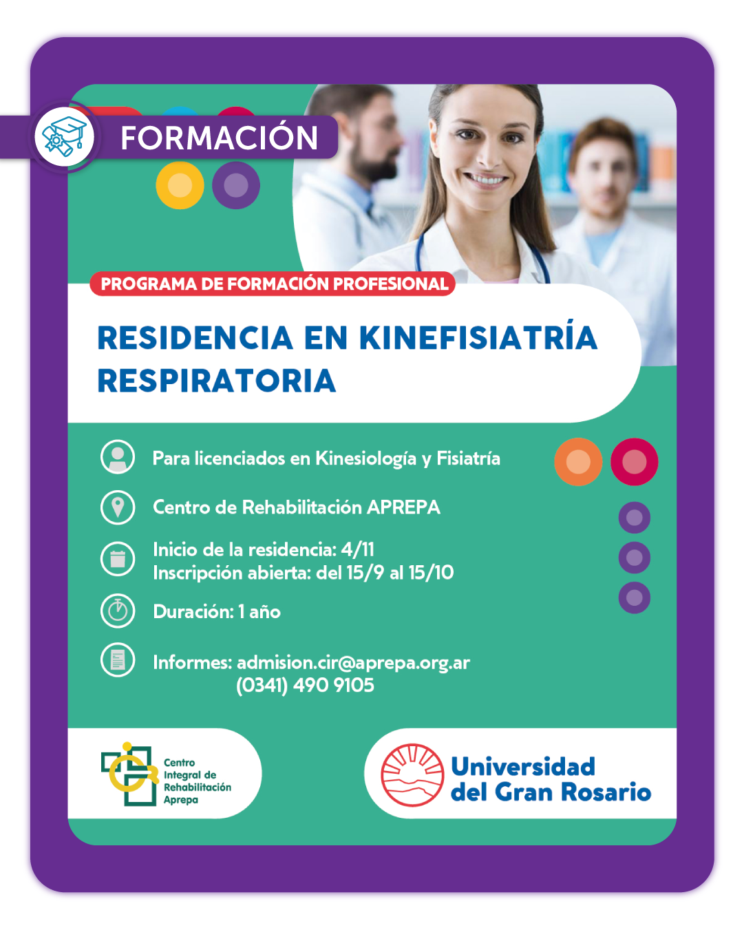 Residencia en Kinefisiatría Respiratoria