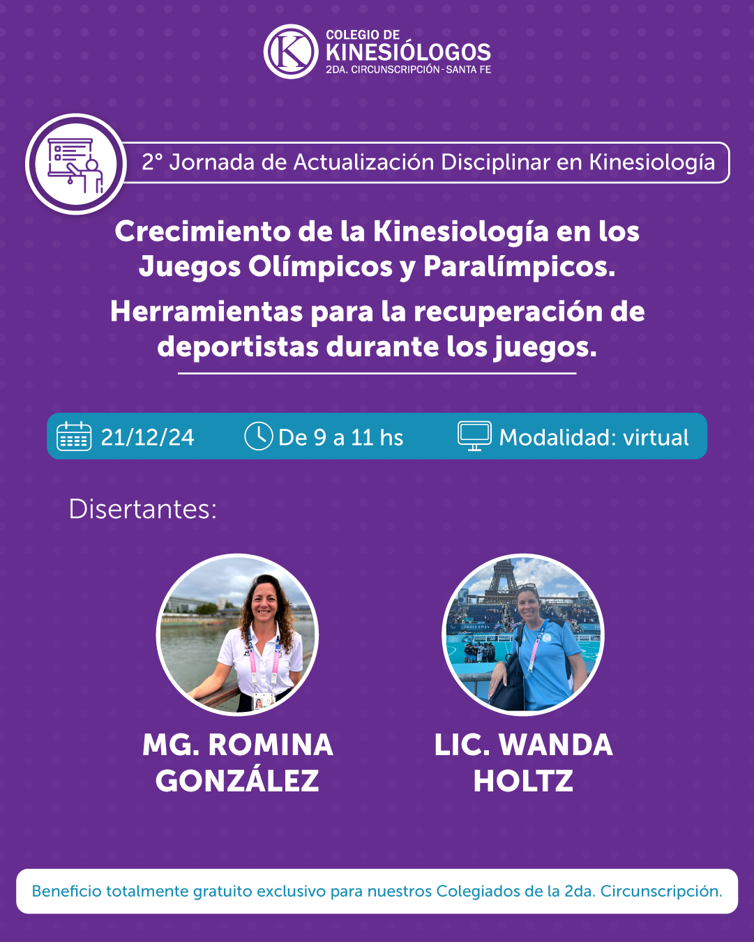 2ª Jornada de Actualización Disciplinar en Kinesiología