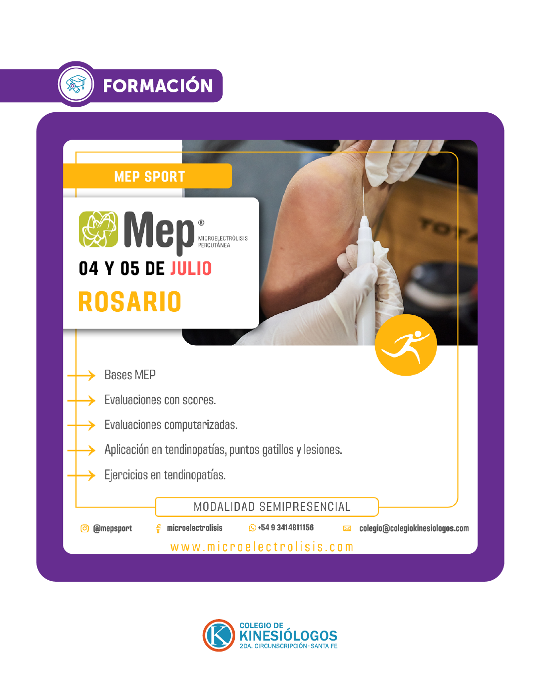MEP Sport en Rosario | 4 y 5 de julio