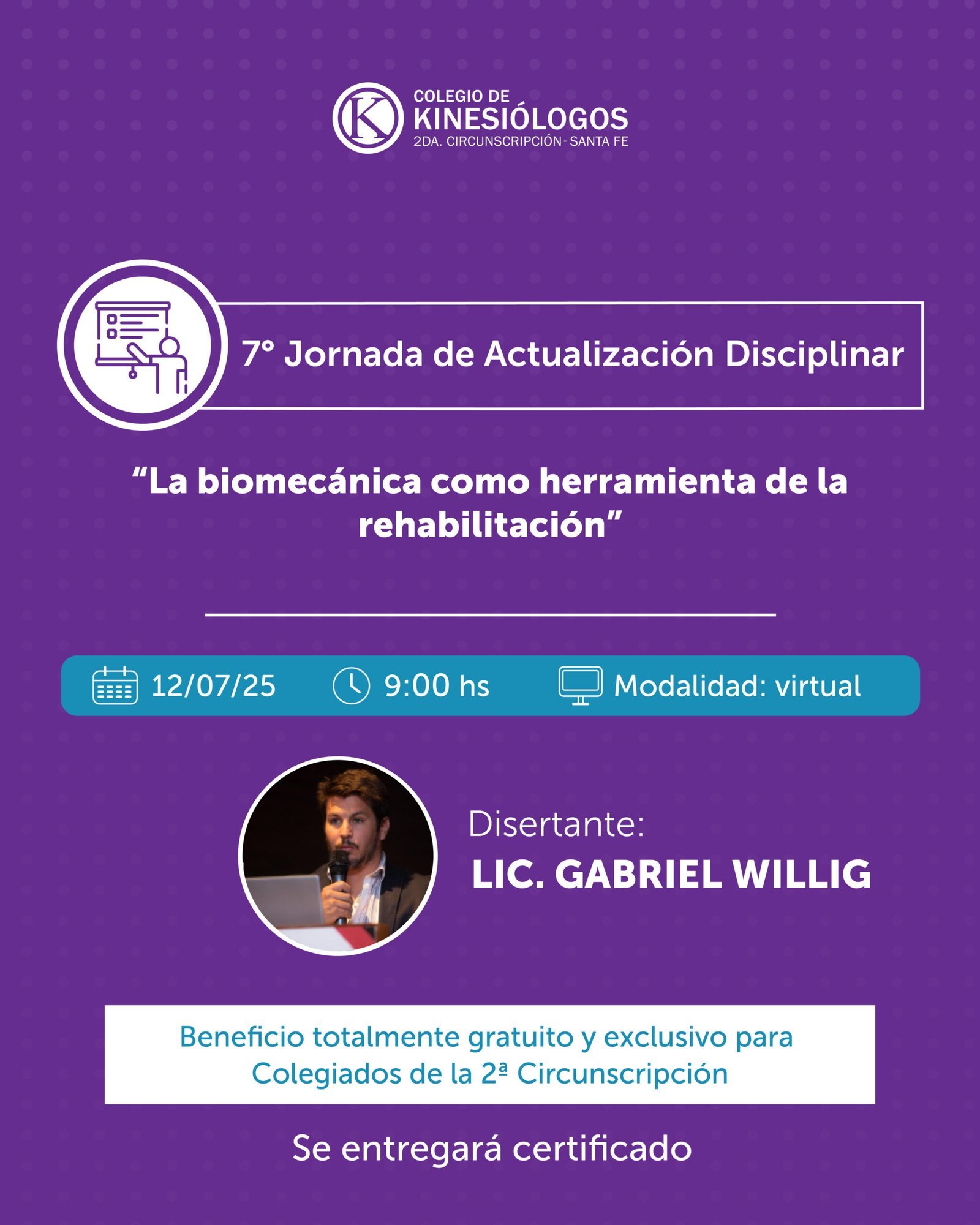 7ª Jornada de Actualización Disciplinar