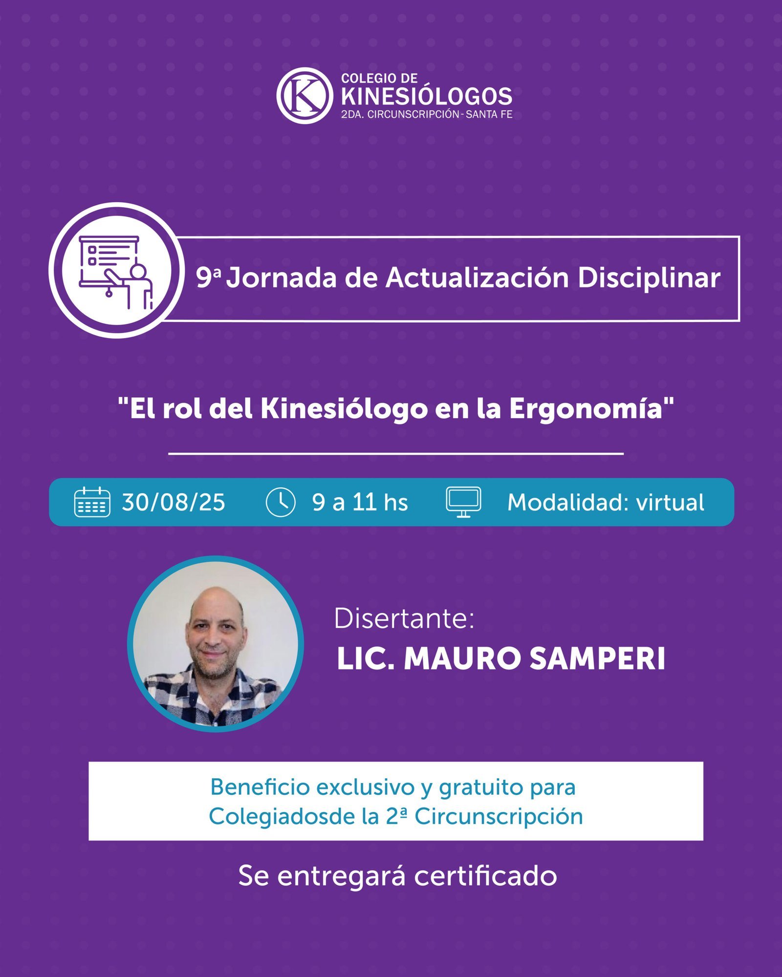 9ª Jornada de Actualización Disciplinar