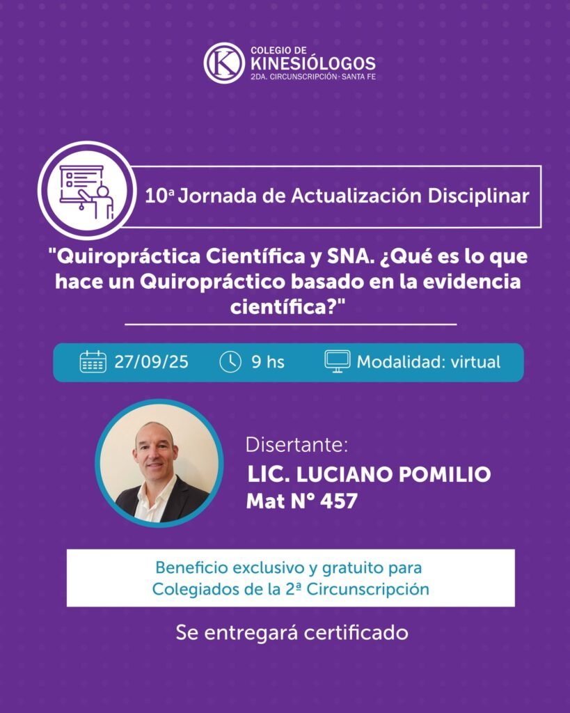 10ª Jornada de Actualización Disciplinar