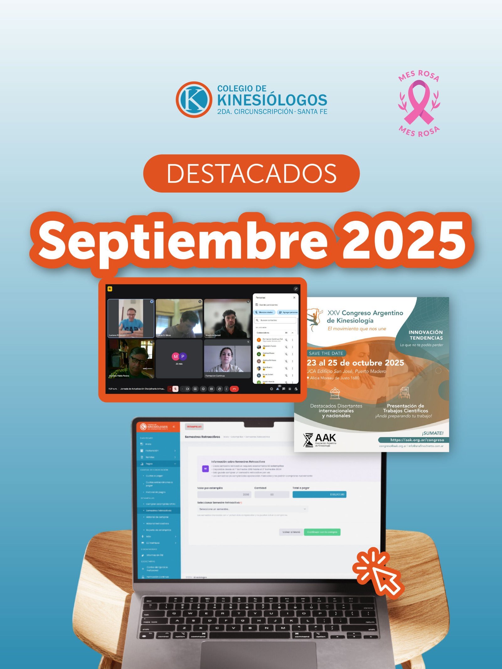 Actividades destacadas de septiembre