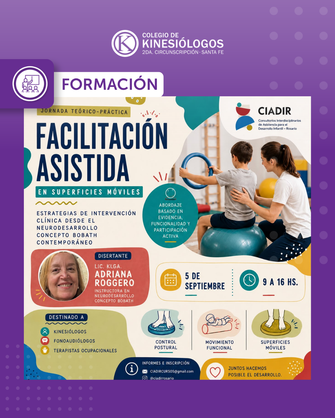 Jornada teórico-práctica “Facilitación Asistida en Superficies Móviles”